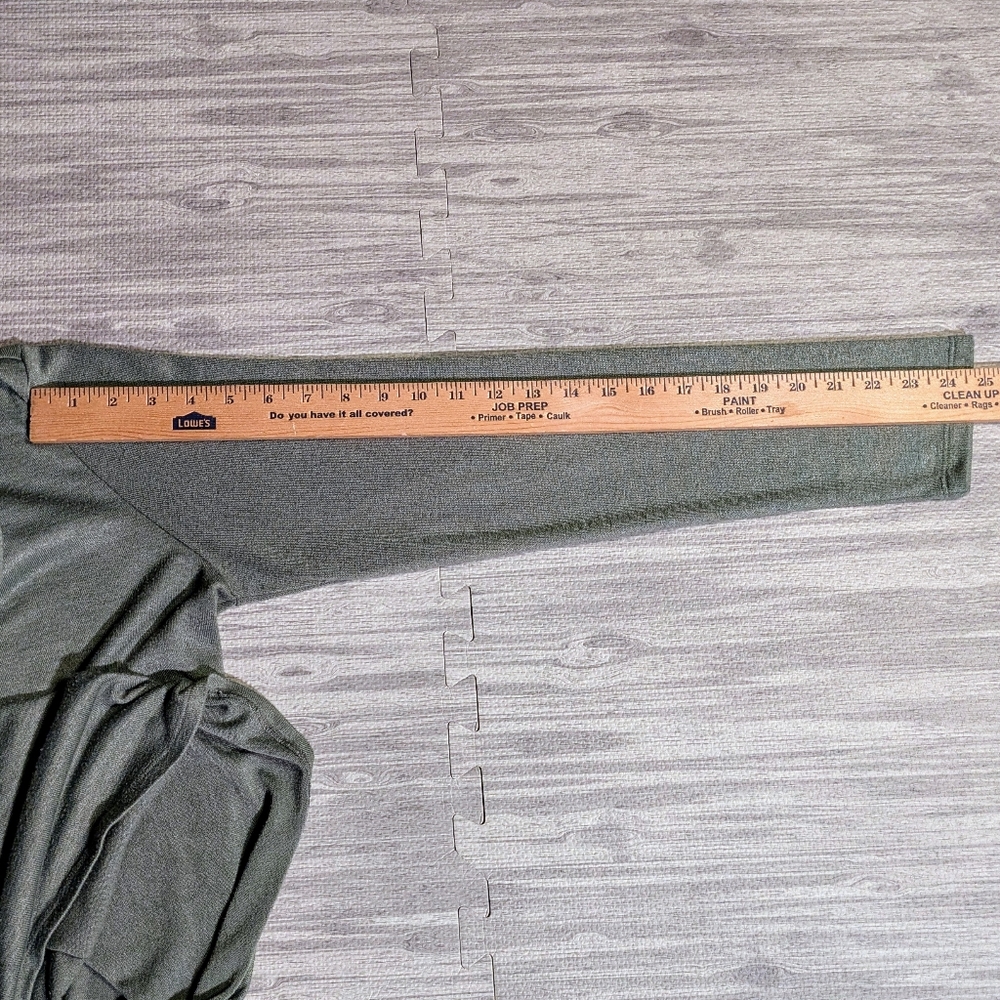 Banana Republic Long‎ Sleeve T-shirt  Olive Green Soft Light-Weight Classic XL - Picture 8 of 10